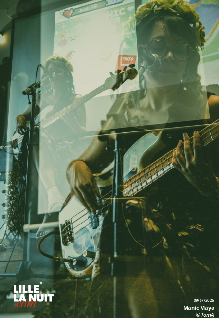 Manic Maya au Caf&Diskaire en live - photo n°9