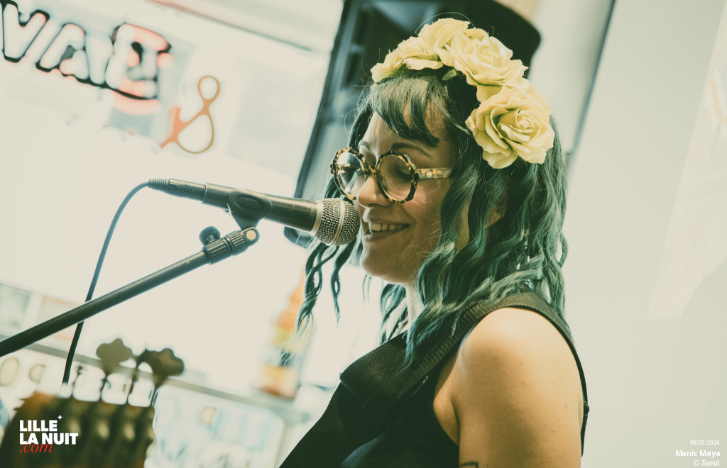 Manic Maya au Caf&Diskaire en live - photo n°18
