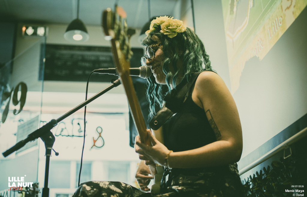 Manic Maya au Caf&Diskaire en live - photo n°20