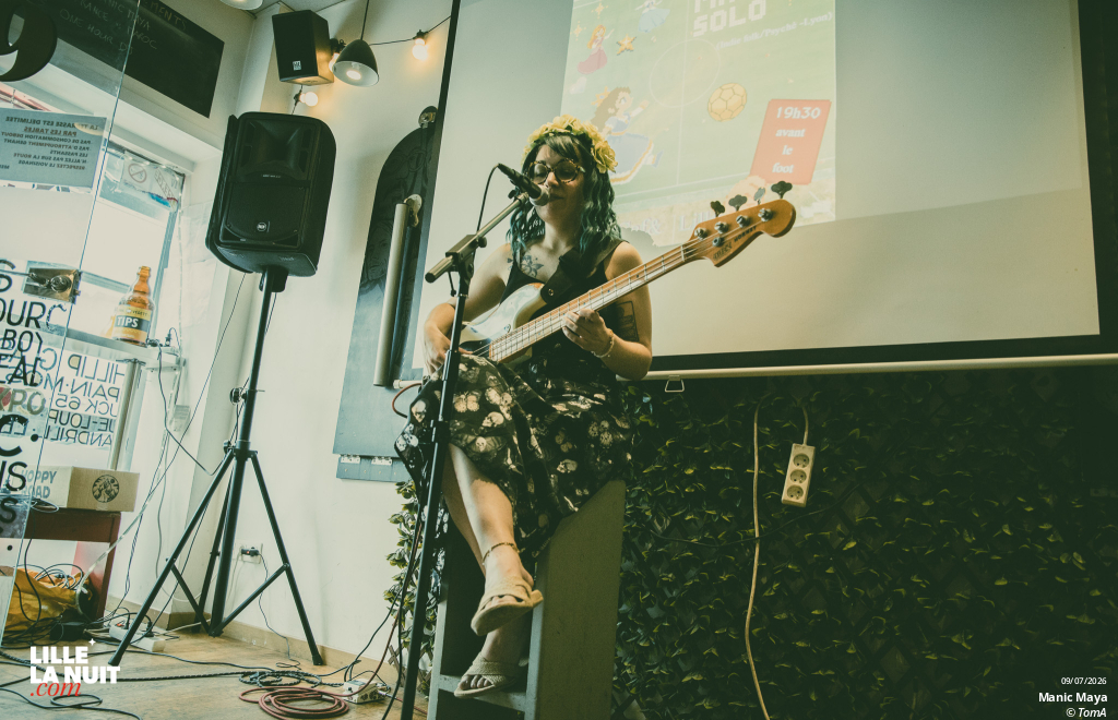 Manic Maya au Caf&Diskaire en live - photo n°13