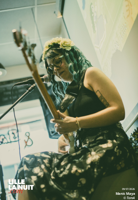 Manic Maya au Caf&Diskaire en live - photo n°19