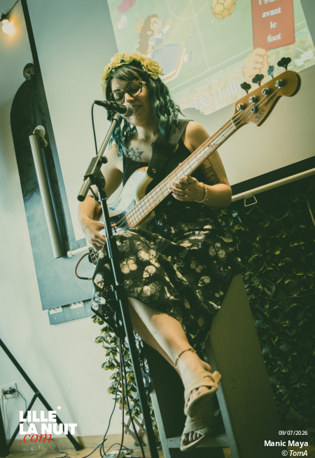 Manic Maya au Caf&Diskaire en live - photo n°14