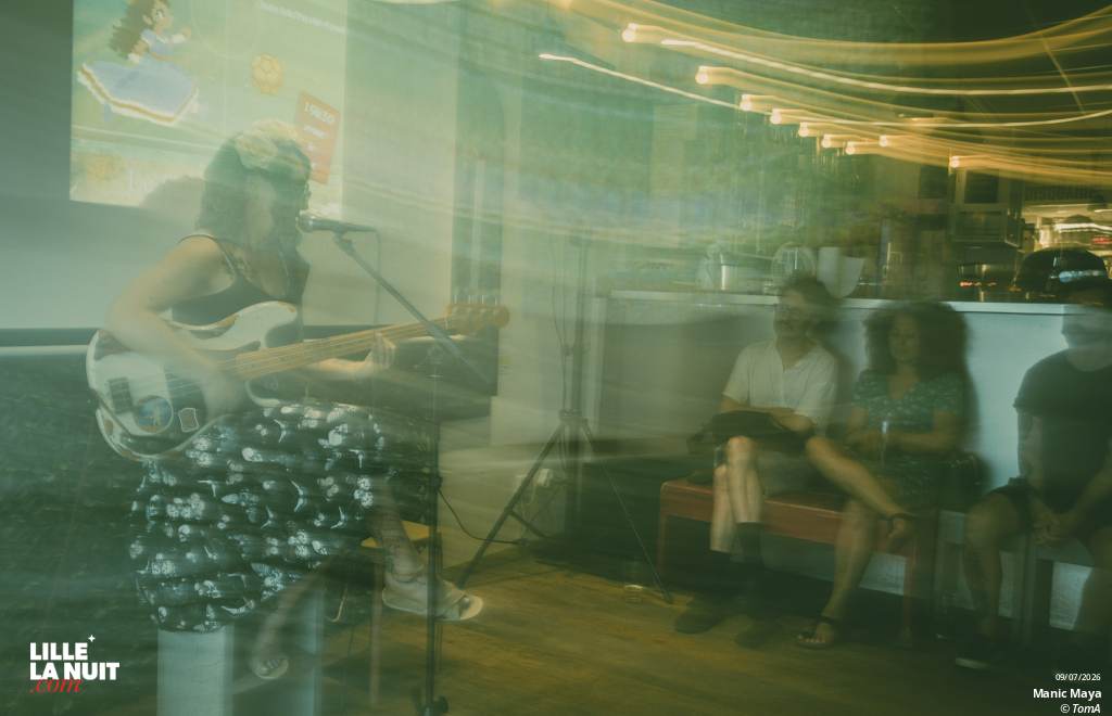 Manic Maya au Caf&Diskaire en live - photo n°3