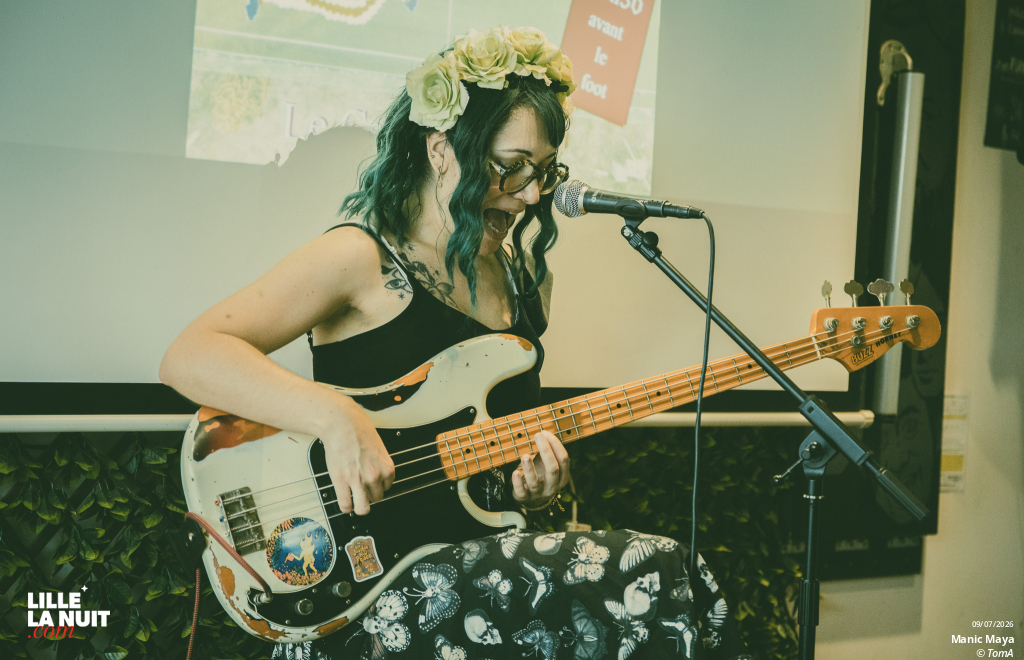 Manic Maya au Caf&Diskaire en live - photo n°5