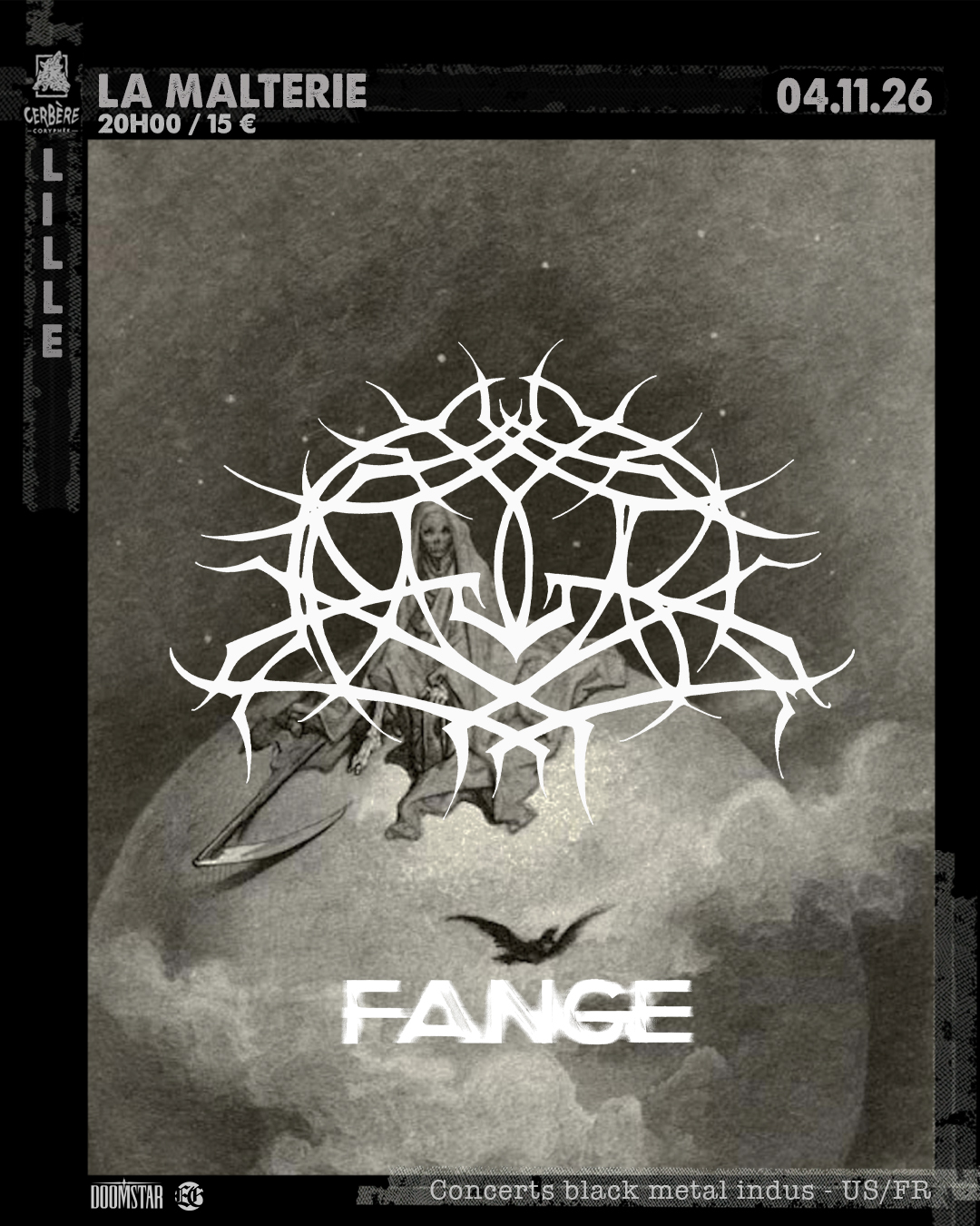 Krallice + Fange en concert à la malterie
