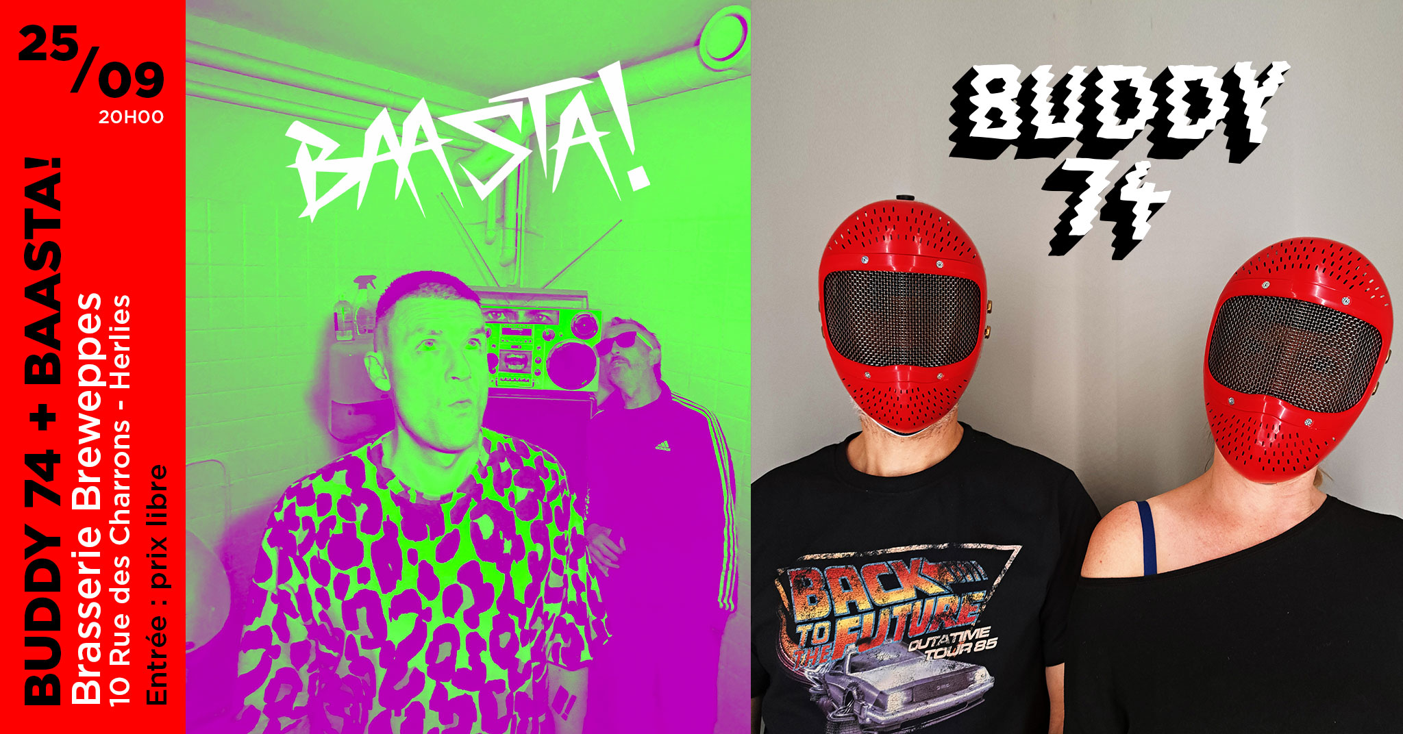 Buddy 74 + BAASTA!