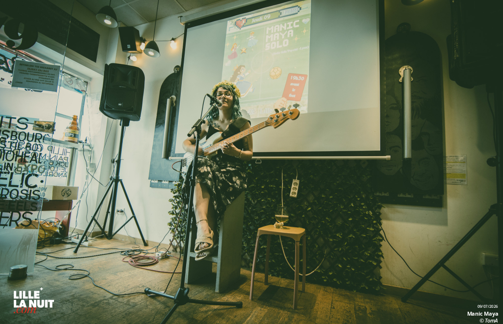 Manic Maya au Caf&Diskaire en live - photo n°7