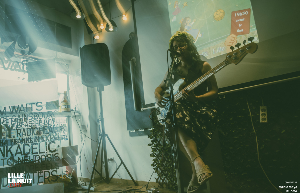 Manic Maya au Caf&Diskaire en live - photo n°12