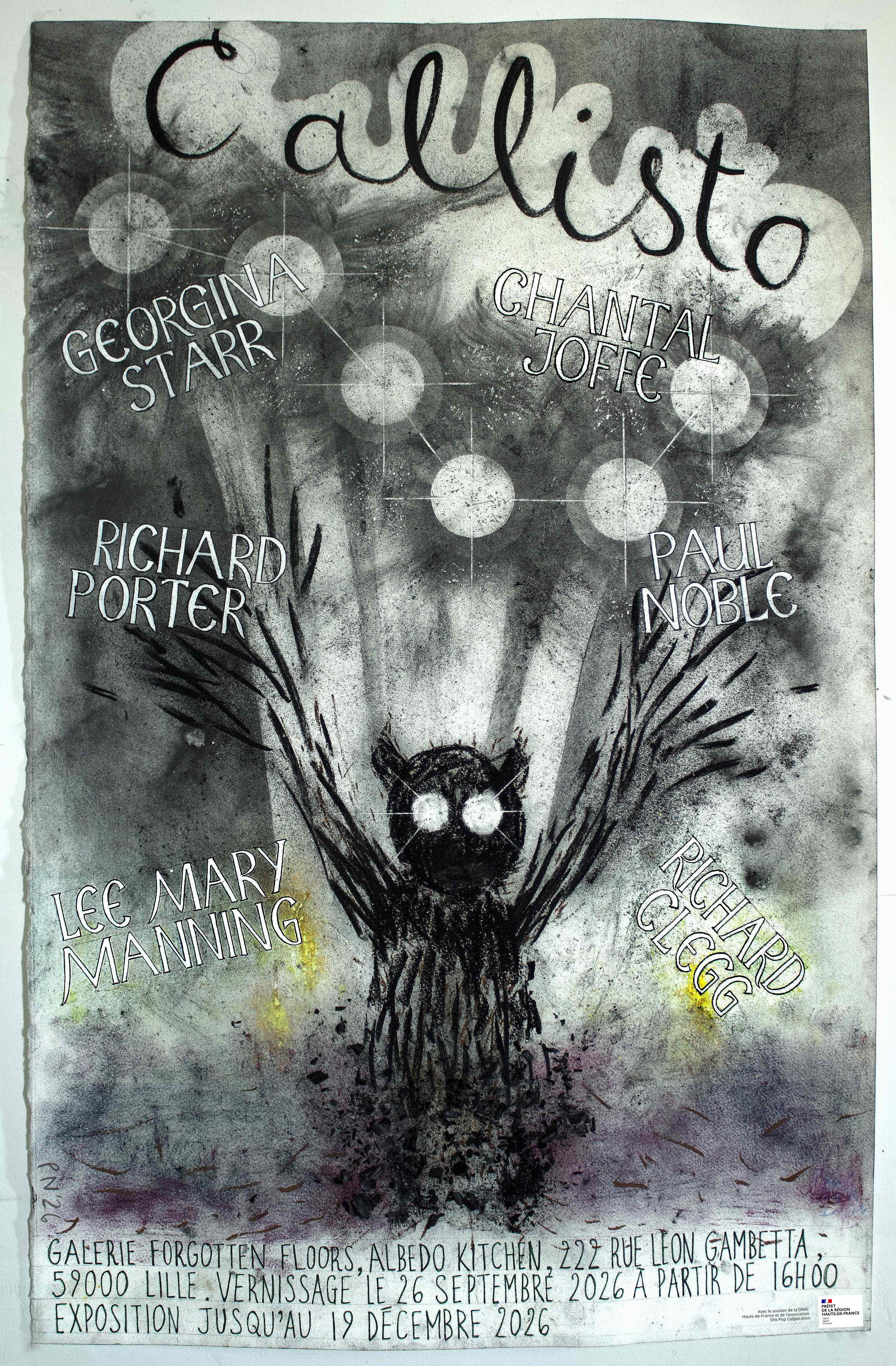 Exposition collective : Callisto + concerts