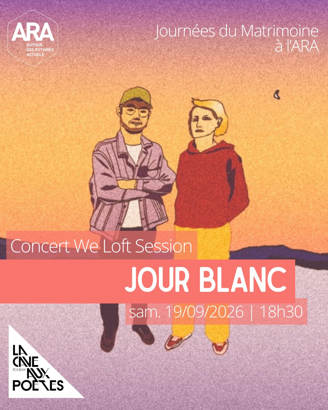 Journée du Matrimoine à l&rsquo;ARA avec Jour Blanc