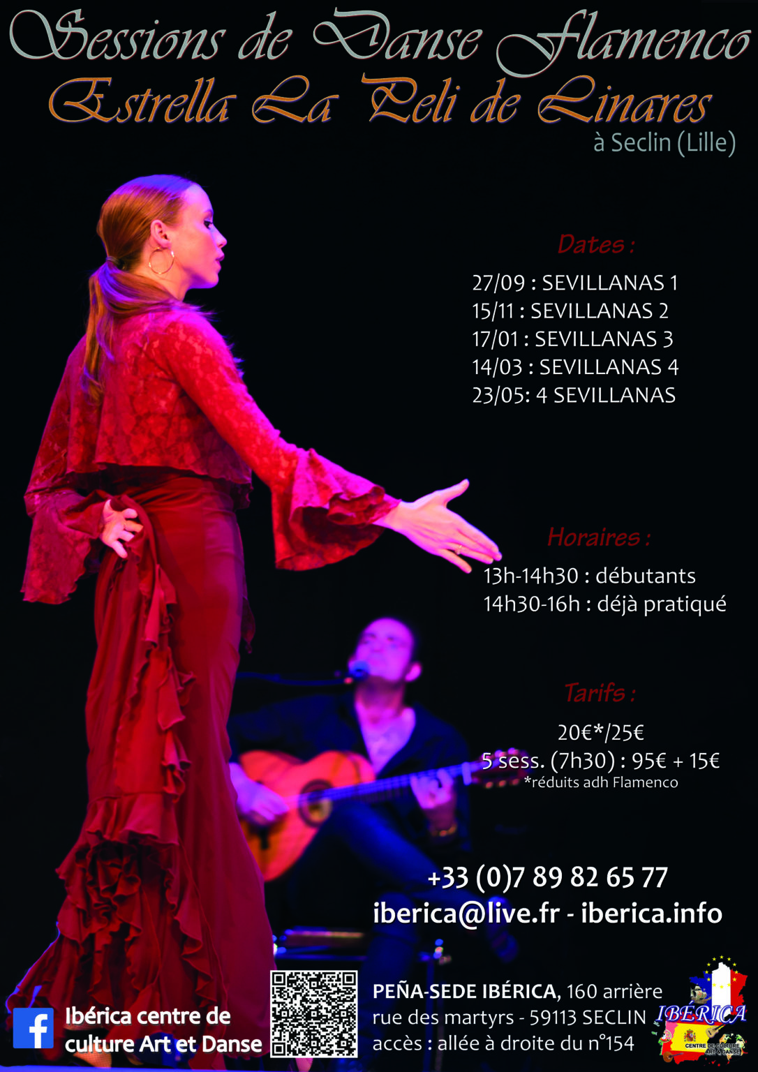 Stages de danse flamenco – Sevillanas Ibérica