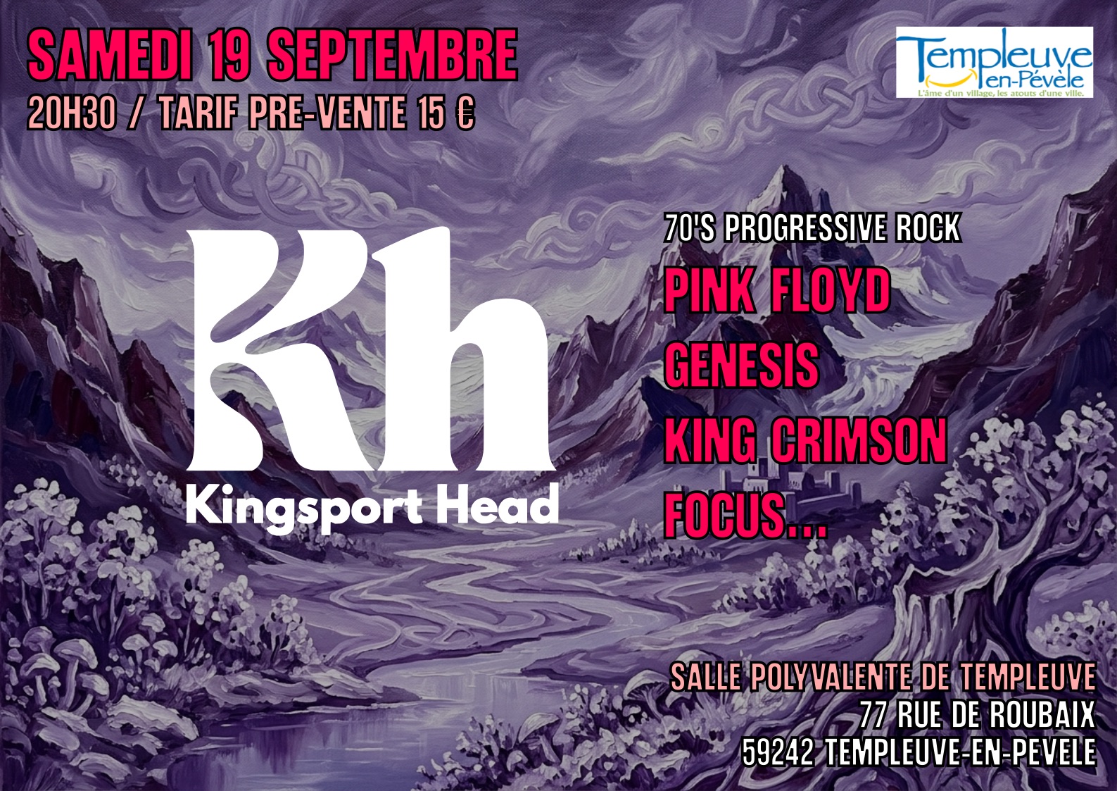 Kingsport Head – Cover prog rock 70s