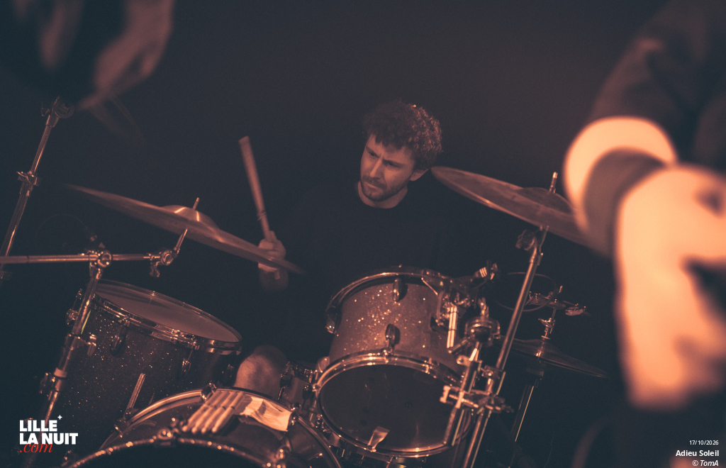 Adieu Soleil + Fall Of Messiah + Coeur Coupable à la Bulle Café en live - photo n°29
