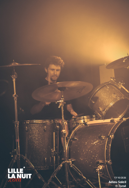 Adieu Soleil + Fall Of Messiah + Coeur Coupable à la Bulle Café en live - photo n°14