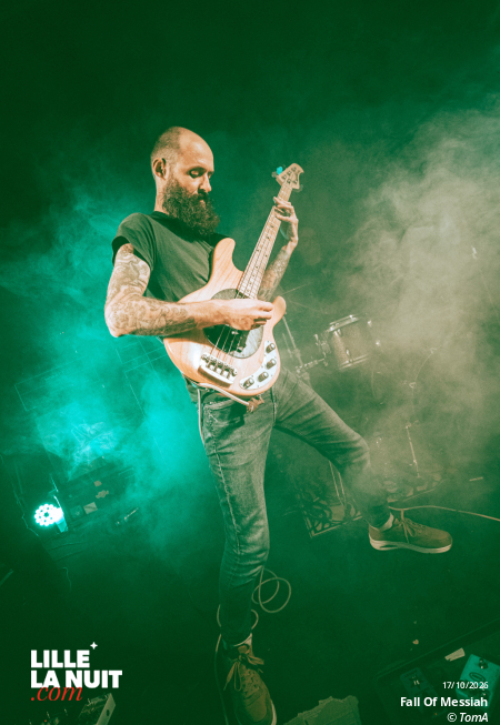 Adieu Soleil + Fall Of Messiah + Coeur Coupable à la Bulle Café en live - photo n°1
