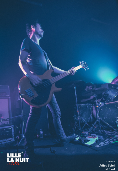 Adieu Soleil + Fall Of Messiah + Coeur Coupable à la Bulle Café en live - photo n°11