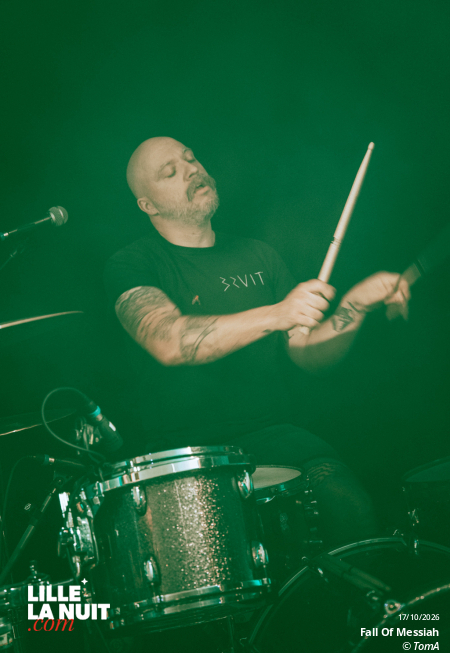 Adieu Soleil + Fall Of Messiah + Coeur Coupable à la Bulle Café en live - photo n°28