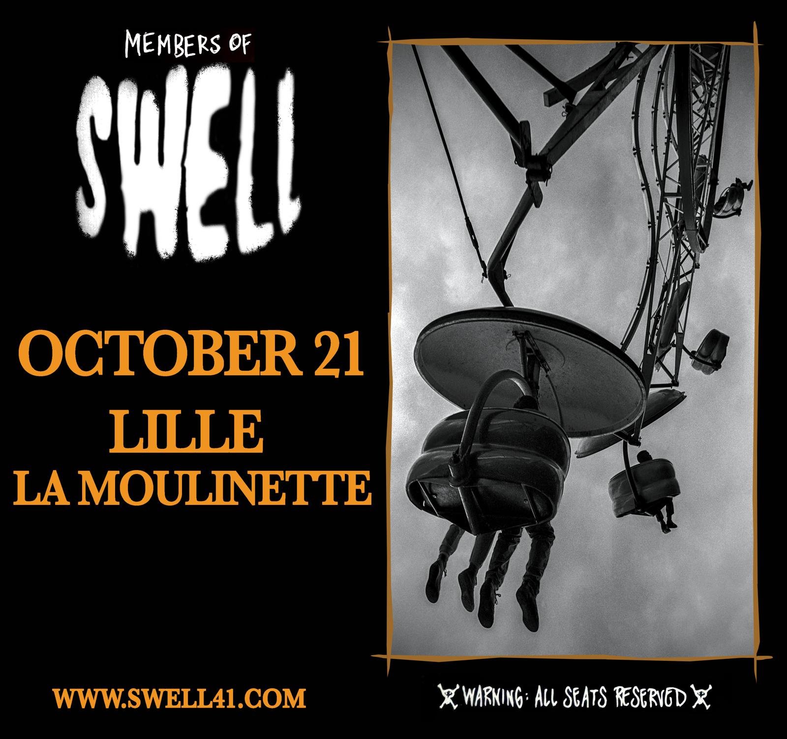 Members of Swell, concert lo-fi californien