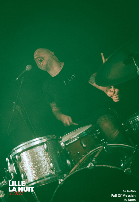 Adieu Soleil + Fall Of Messiah + Coeur Coupable à la Bulle Café en live - photo n°10