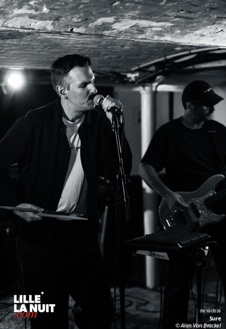 Vague de froid : Traits d&rsquo;Union + Sure + Urge à la Malterie en live - photo n°1