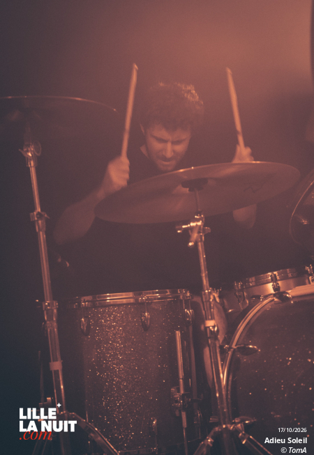 Adieu Soleil + Fall Of Messiah + Coeur Coupable à la Bulle Café en live - photo n°15