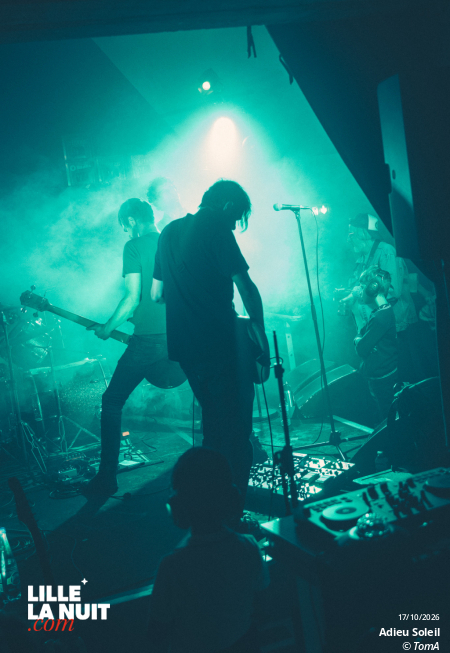 Adieu Soleil + Fall Of Messiah + Coeur Coupable à la Bulle Café en live - photo n°2