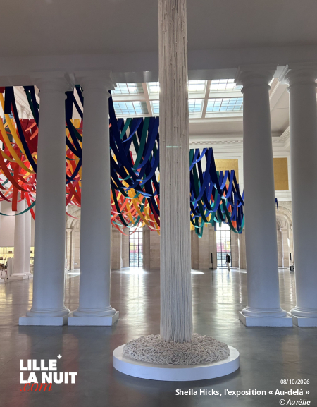 Sheila Hicks, l&rsquo;exposition « Au-delà » au Palais des Beaux-Arts de Lille en live - photo n°1
