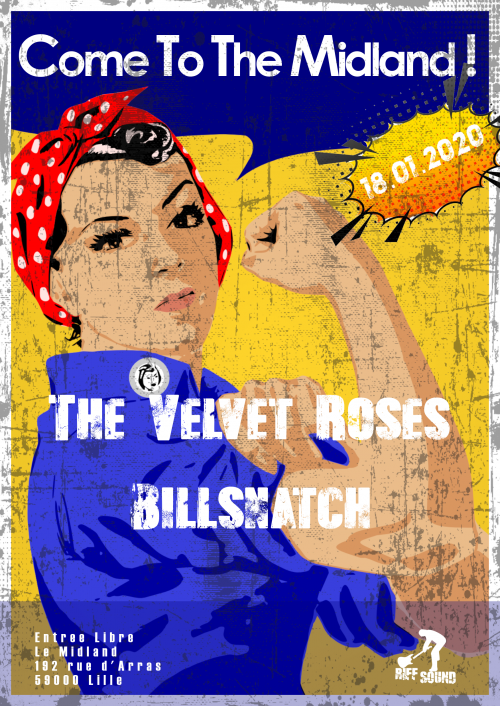 The Velvet Roses + Billsnatch au Midland