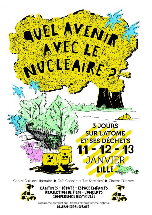 Quel avenir avec le nucléaire ? – 3 jours sur l’atome et ses déchets