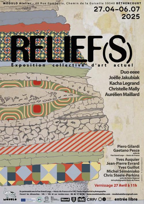 Exposition relief(s) au Modulo atelier