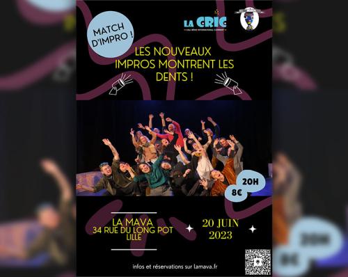 Match d’impro : Les nouveaux impros montrent les dents !