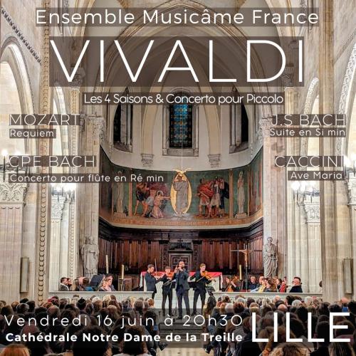 Concert à Lille : Vivaldi, Mozart, Bach et Caccini