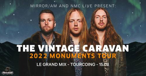 The Vintage Caravan en concert au Grand Mix