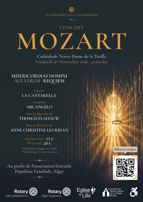 Concert caritatif Mozart