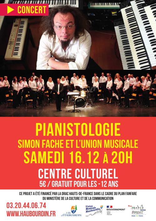 Pianistologie avec Simon Fache et l’Union Musicale
