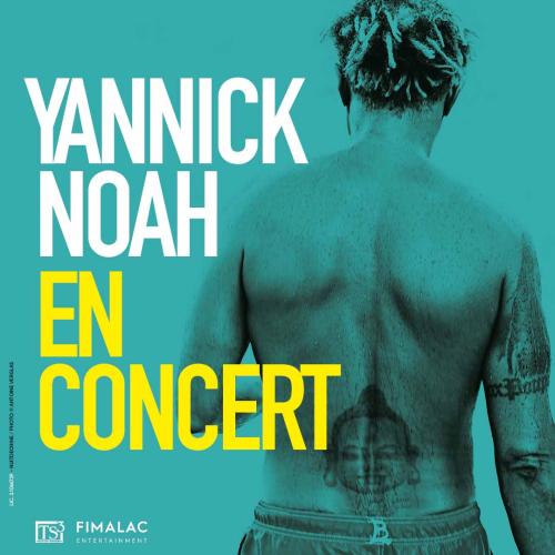 Yannick Noah au Palais des Congrès du Touquet