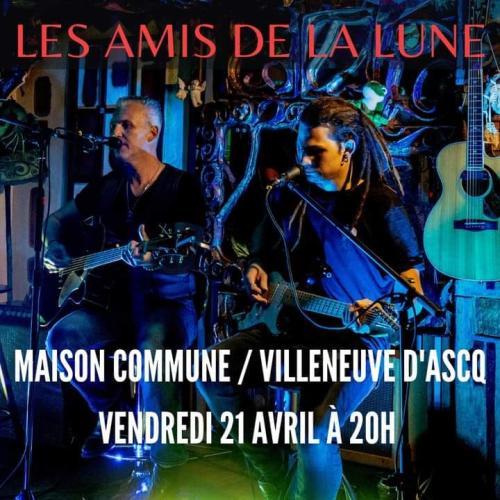 Les amis de la lune à la Maison Commune