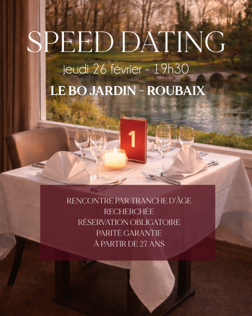 Grand Speed Dating par Ginette & Gustave