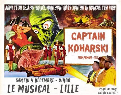 Captain Koharski au Musical