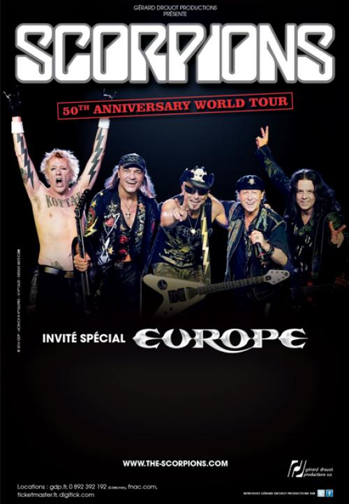 scorpions tour europe