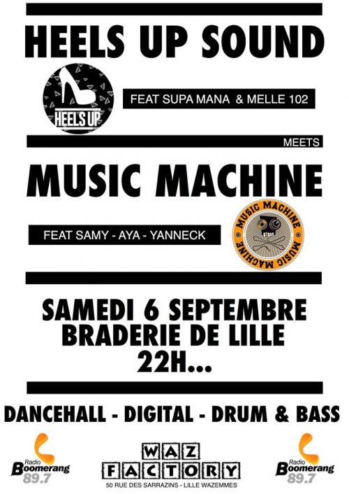 Braderie de Lille Party – Music Machine & Heels Up Sound