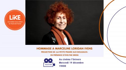 Projection hommage à Marceline Loridan Ivens