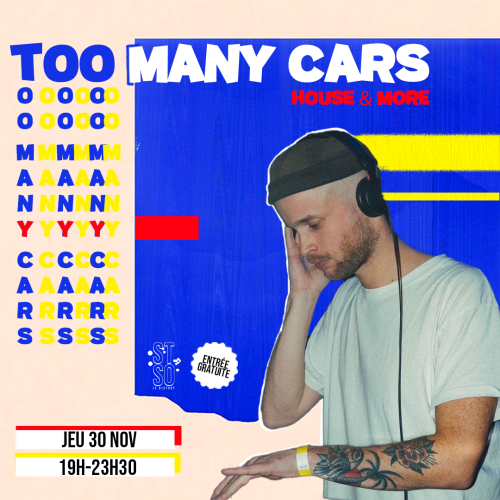 Too Many Cars, le label en concert