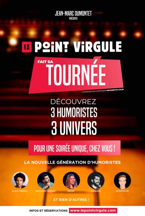 Festival d’Humour à Marcq – Le Point Virgule fait sa tournée