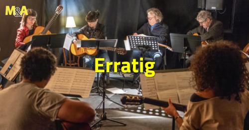 Erratig, un orchestre de 11 guitares