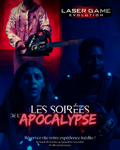 “Zombies Apocalypse” au Laser Game Évolution