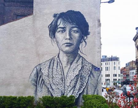 La plan des parcours street art à visiter à Roubaix