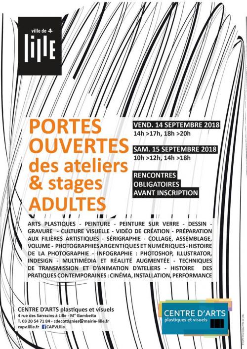 Au centre d’arts de Wazemmes, portes ouvertes des ateliers et stages adultes