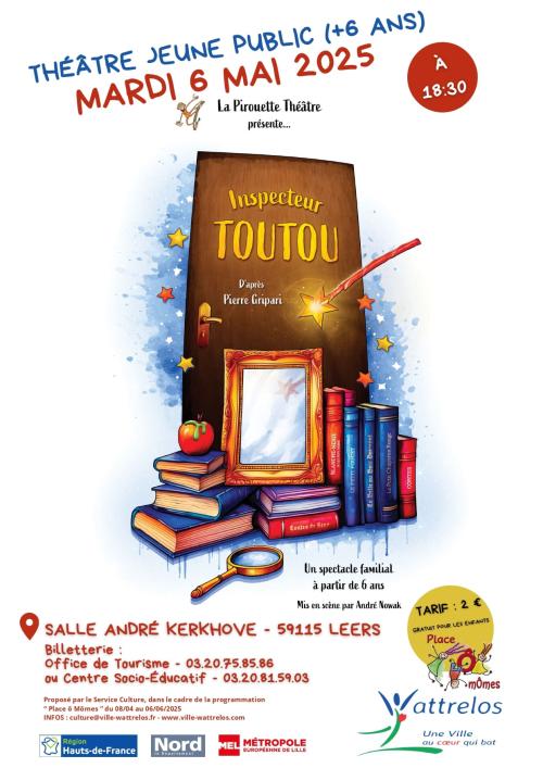 Inspecteur Toutou – Théâtre jeune public