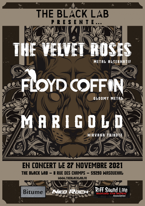The Velvet Roses + Floyd Coffin + Marigold